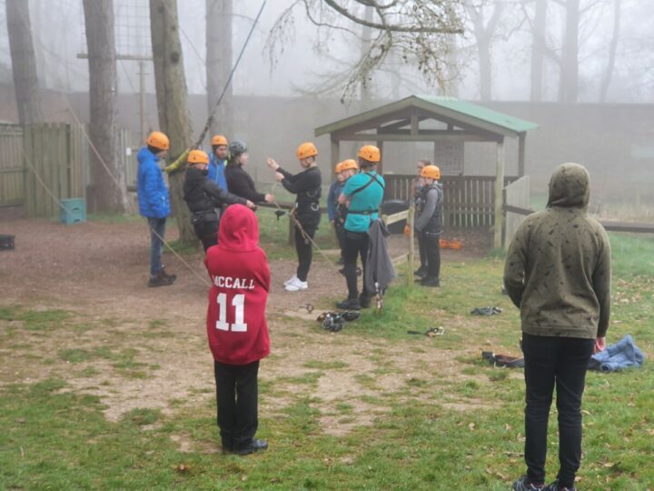 KS3 – High Ropes – The Bridge Academy