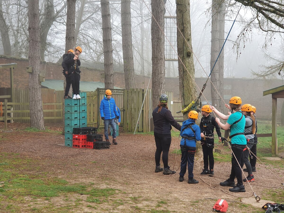 KS3 – High Ropes – The Bridge Academy