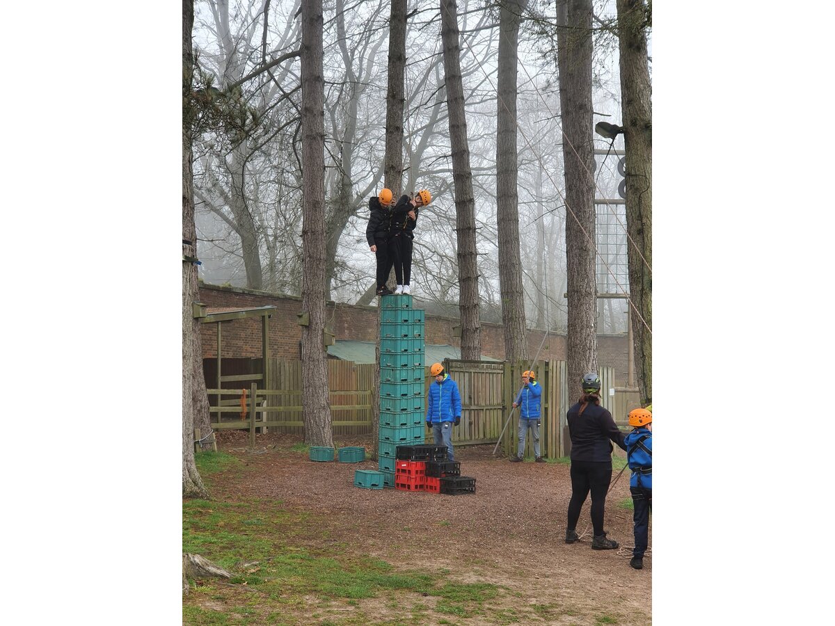 KS3 – High Ropes – The Bridge Academy