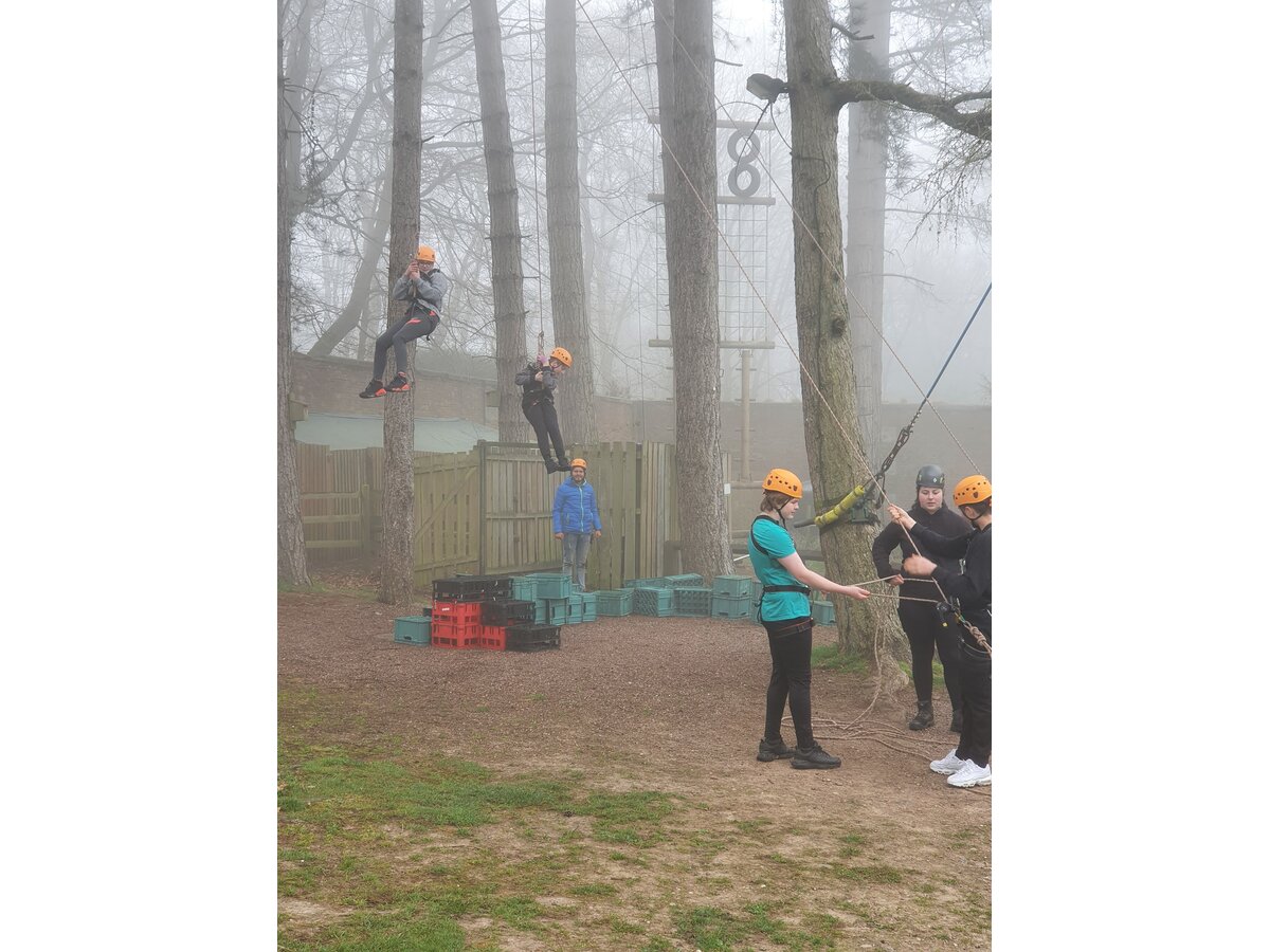 KS3 – High Ropes – The Bridge Academy