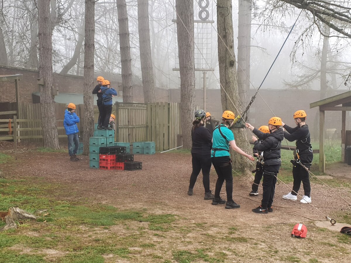 KS3 – High Ropes – The Bridge Academy
